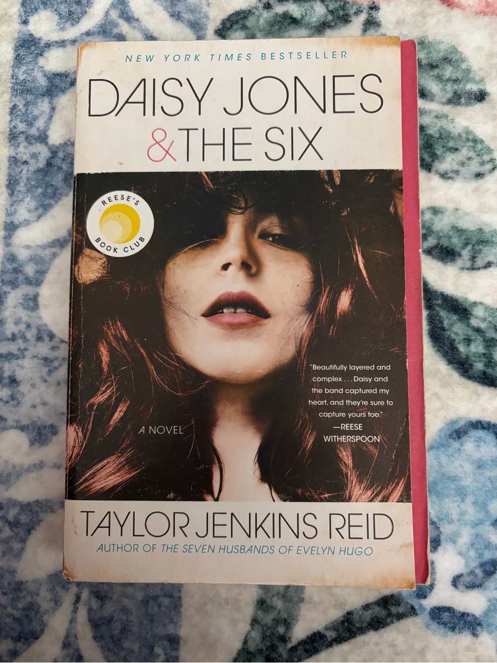 Daisy Jones & The Six - Pink Hardcover Novel by
